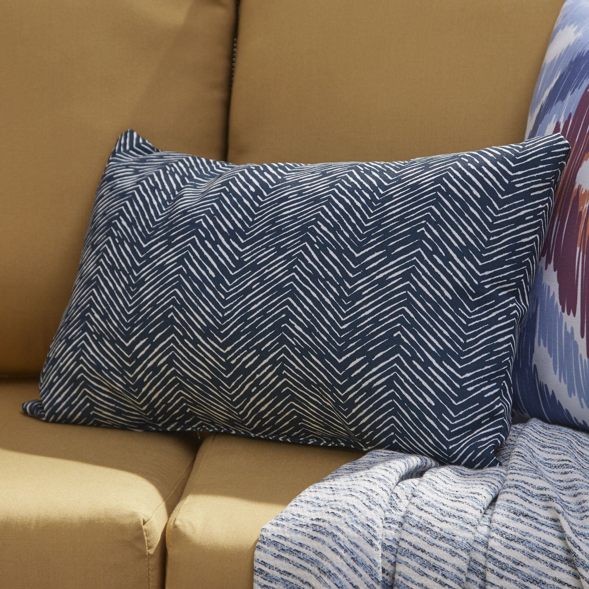 Majestic Home Goods Navajo Indoor/Outdoor Lumbar Pillow & Reviews Wayfair